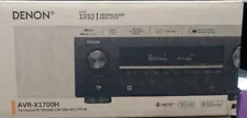 Denon AVR-X1700H 7.2ch 8K AV Surround Receiver Black UltraHD HDR10