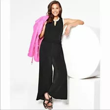 NWT’s Ralph Lauren Sleeveless Black Jumpsuit Size Medium