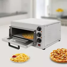 1.3kW Commercial Single Deck Pizza Marker Countertop Pizza Oven For 14" Pizza