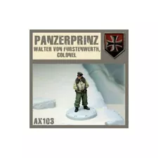 Dust Tactics Panzerprinz Hero German Officer WW2 Miniature Axis 28mm