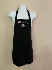 STARBUCKS COFFEE MASTER Black Apron W/ Embroidered Name And USA FLAG Patch (JOE)