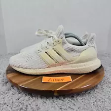 Adidas Ultra Boost 4.0 Triple White Athletic Gym Casual Sneakers Mens 8.5 BB6168