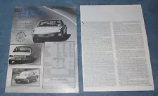 1970-76 Porsche 914 & 914/6 Info Article "Cheap Porsche or Expensive VW..."