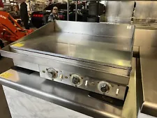 Used Keating 36" Chrome Griddle w/ 1" Plate, Electric - 1 Phase, 220 Volts