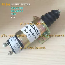 24V Solenoid Valve 366-07198 SA-3405T-24 Fit for LISTER PETTER Diesel Engines