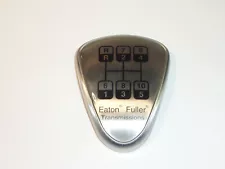 Eaton Fuller 10 speed transmission shift knob medallion 5586106 OEM NEW FREE S/H