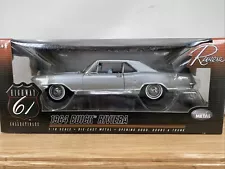 1/18 Highway 61 1964 Buick Riviera Silver Part # 50369 !