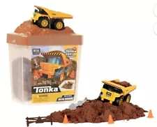 Tonka Metal Movers Dirt & Dig Playset Dump Truck Accessories 1lb Tonka Dirt