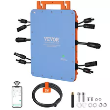 VEVOR Solar Grid Tie Micro Inverter Solar Micro Inverter 1200W Waterproof IP67