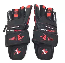 Crown Gear Dominator Weight Lifting Body Building Gym Workout Gloves Size M