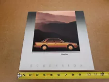 1989 Toyota Cressida sedan sales brochure 16pg literature ORIGINAL