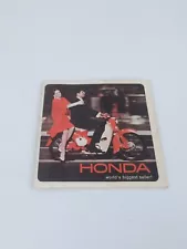 Vintage 1964 Honda Motorcycle Two Color U.S. Market Sales Brochure