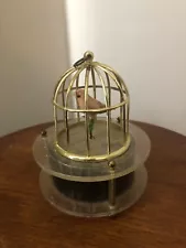 Bird Cage Music Box Twirl Spin Dance Wind Up Godfather Theme Automation