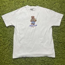 Bravest Studios Mens Chi Bear Jeen-Yuhs Kanye West Ye White Graphic Shirt Large