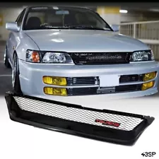 For 1993-1997 Toyota Corolla Front Grille Metallic Mesh JDM Grill Touring Wagon (For: 1993 Toyota Corolla)