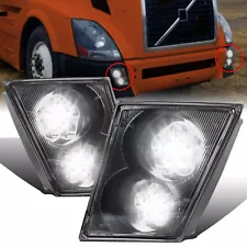 For 2003-2017 Volvo VNL VN Haul Truck Pair LED Bumper Fog Lights Lamps Bar Set (For: Volvo VNL 670)