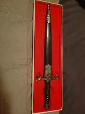 Ornate German Stiletto Dagger W/ Original Box