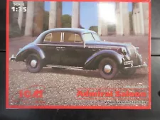 ICM 1/35 ADMIRAL SALOON WWII GERMAN STAFF CAR #35472