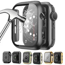 For Apple Watch Series 9/8/7/6/5/4/SE Case Cover 41/45/40/44mm Screen Protector