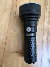 ThruNite Catapult V6 SST70 LED Rechargeable Flashlight, black CW used