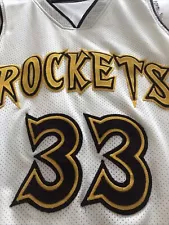 #33 Houston Rockets Vintage Jersey 33 Rare Hard To Find!