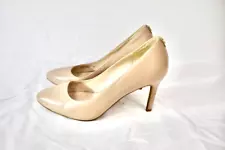 Cole Haan Beige Leather Classic Pump Heel Size 7.5M On Sale