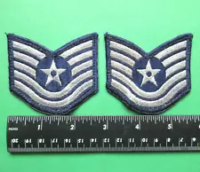 U.S. AIR FORCE TECHNICAL SERGEANT RANK INSIGNIA MILITARY COLLECTIBLE PATCHES #4