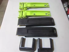 Jeep Wrangler JKU Hyper Green OEM Tailgate Hinges and Covers