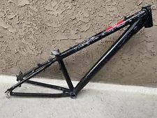 Black Santa Cruz Aluminum 26in Dirt Jumper Hardtail Mountain Bike Frame