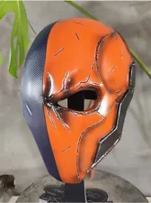 DC Batman Arkham Deathstroke FRP Helmet Cosplay Mask Adult Halloween Prop Mask
