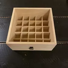 Printers Drawer Style Wood Shadow Box With Grid For Display Or Project