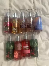 Bath & Body Works Mini Body Mist Lot PLEASE READ