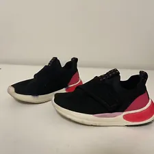 Zara Kids Girls Black Pink Slip On Athletic Shoes Sneakers Toddler Size 24 US 8