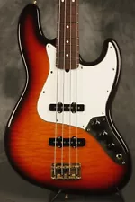 1996 Fender Limited 50th Anniversary JAZZ BASS Gold Hardware w/FLAME MAPLE BODY