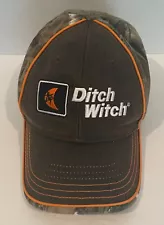 HiCorp Ditch Witch Brown Orange Camo Cotton Adjustable Hat