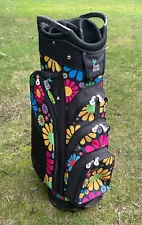 Birdie Babe Woodstock Womens 14-way Ladies Cart Golf Bag Used