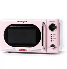 Nostalgia Retro Microwave Pink