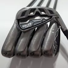 Cobra BiO CELL Black Iron Set 6-PW, Regular 62g Graphite, Men's Right Hand