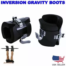 Inversion Boots Black Anti-Gravity Boots for Stress Relief Back Pain & Fitness