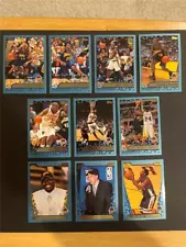 2001/02 Topps Golden State Warriors Team Set 10 Cards With Draft Redemption SP