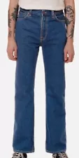 WOW! NEW Tags Nudie Jeans "Hazy Hank" "True Blue" wash sz 33 34L $200