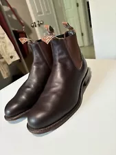 RM Williams Craftsman Chestnut Chelsea Ankle Boots Size UK|AU 10 G /US 11