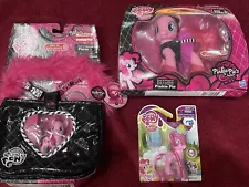 My little pony lot Pinkie pie Boutique And Purse And Pony Brand New