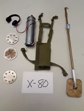 #1960s GI JOE ACTION MARINE MINE DETECTION SET FOR 12" GI JOE LOT#X-80