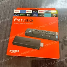 Amazon Fire TV Stick with Alexa Voice Remote with TV Control Buttons New 3rd Gen