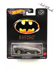 Hot Wheels Premium Retro Replica DC BATMOBILE (1989 Tim Burton's Batman Movie)