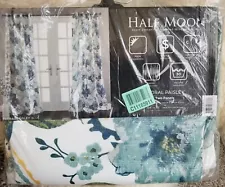 Brand New! $135 HALF MOON Room Darkening Insulated Window Curtains (2-PANELS)