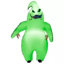 The Nightmare Before Christmas Adult LightUp Oogie Boogie Inflatable Costume O/S