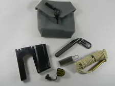 SWISS ARMY ISSUE K-31 CLEANING SET WITH POLYMER LOADING CLIP AND MUZZLE COVER