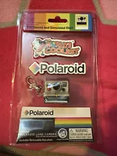 Worlds Coolest Smallest POLAROID LAND CAMERA Toy Miniature Mini OneStep Keychain